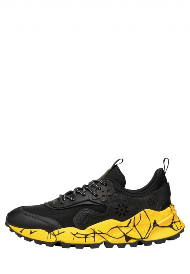 Flower Mountain Kotetsu Uni Sneakers Herr Svarta | OKV7128MF