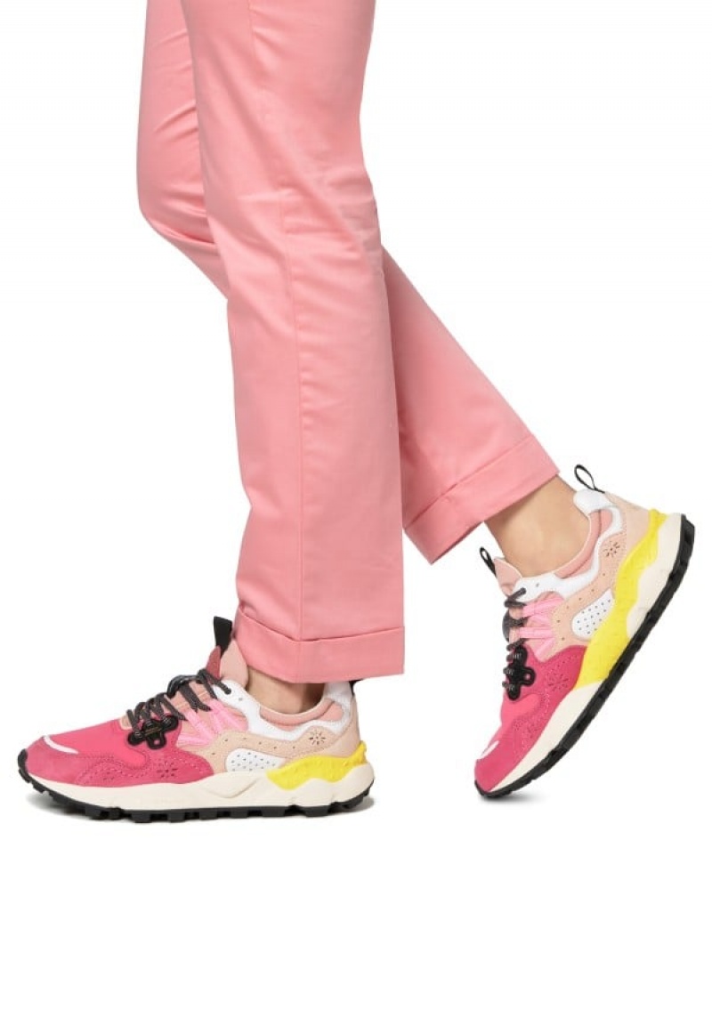 Flower Mountain Yamano 3 Sneakers Dam Fuchsia | USJ8391VT