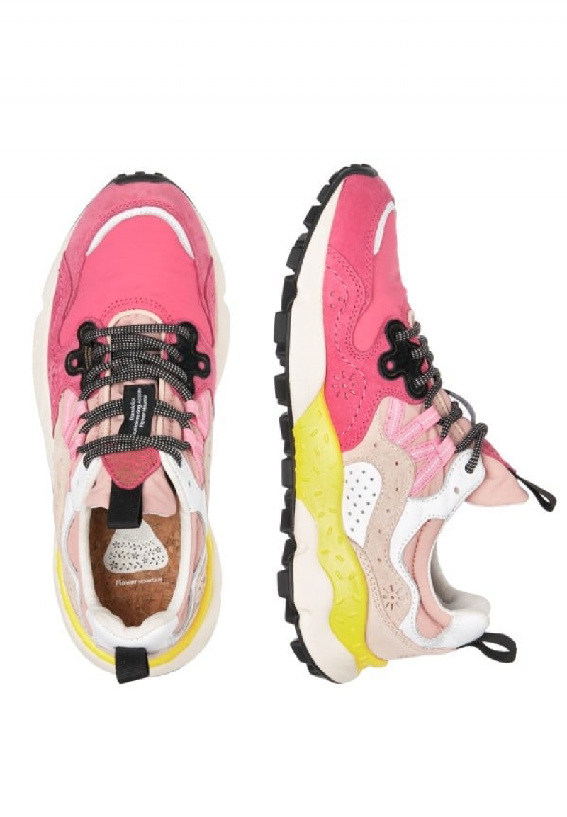 Flower Mountain Yamano 3 Sneakers Dam Fuchsia | USJ8391VT