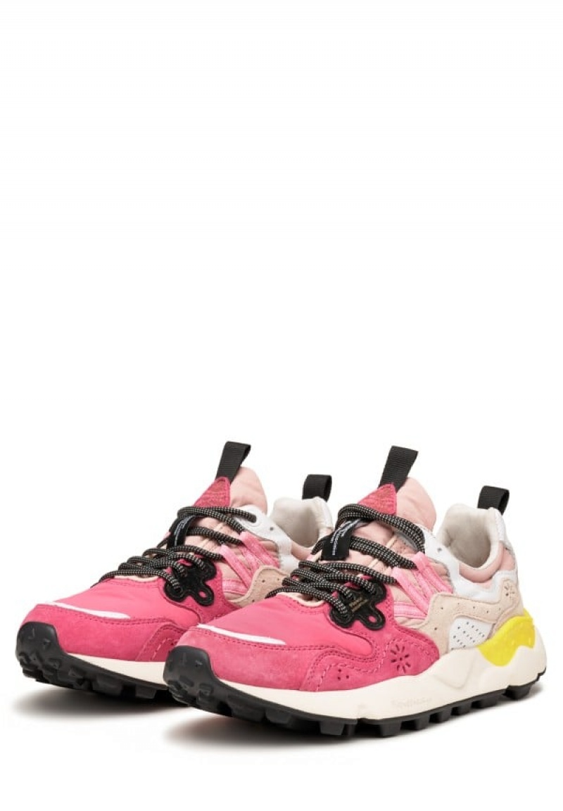 Flower Mountain Yamano 3 Sneakers Dam Fuchsia | USJ8391VT