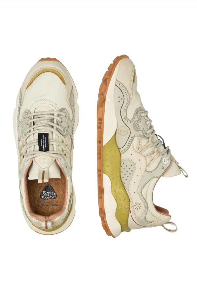 Flower Mountain Yamano 3 Uni Uw Sneakers Herr Beige | ZRL6971FM